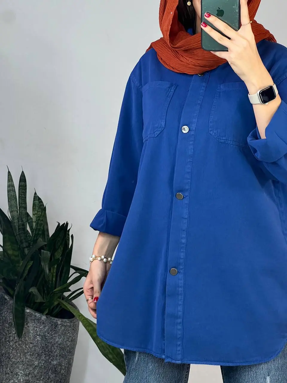 مانتو کتان پاییزه کارن